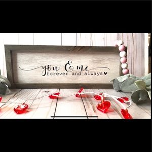 Farmhouse style sign